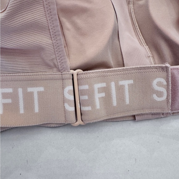 Shefit womens flex sports bra front Zip High impact adjustable blush size 3Luxe - Picture 10 of 16